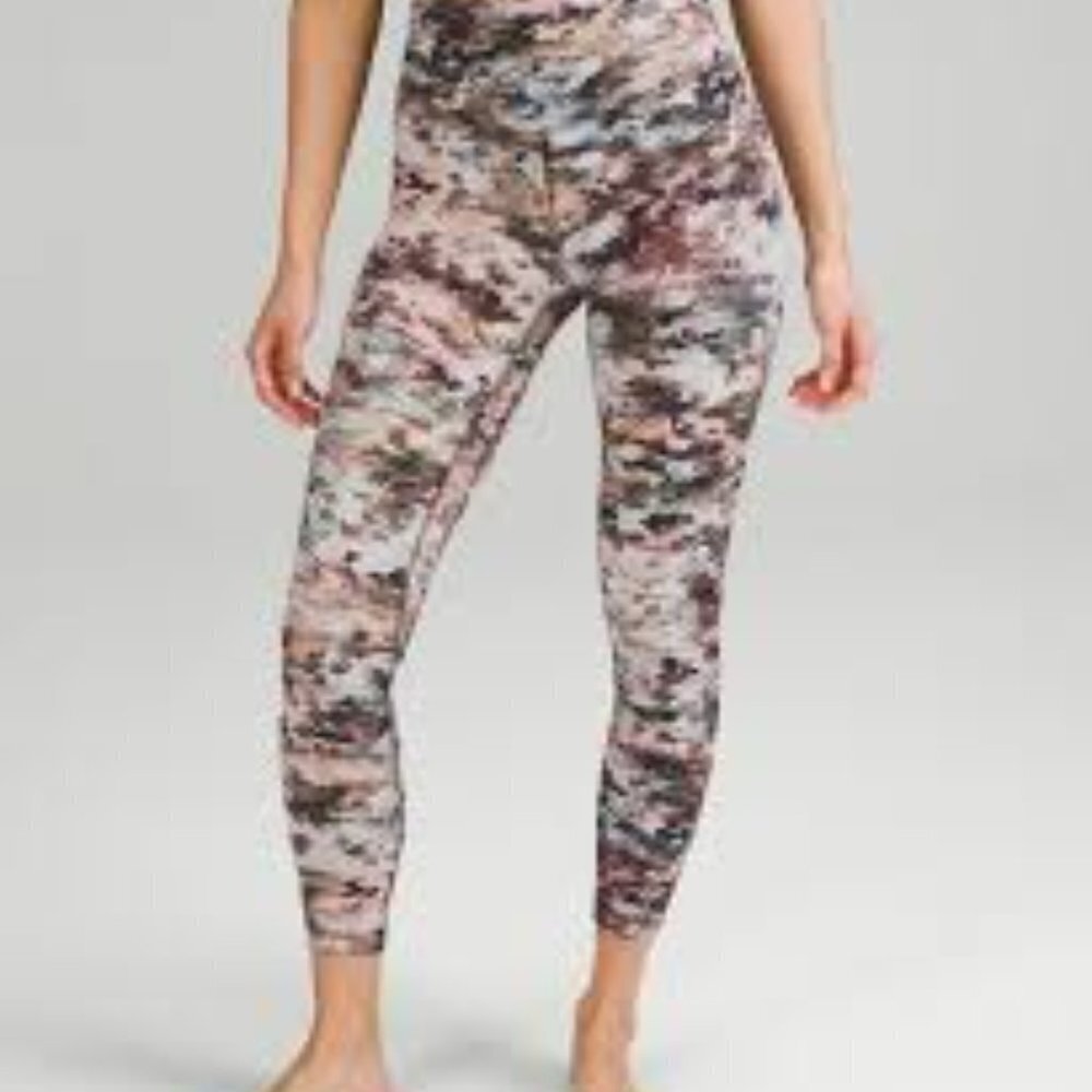 ✅‎ Lululemon Align High-Rise Pant 25” - Size 10 - Future Utopia Multi